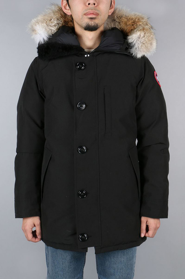 カナダグース スーパーコピー メンズ JASPER PARKA ジャスパー BLACK 722040114